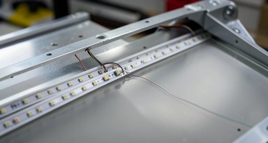 LED integrado fachada: Como funciona a estrutura de LED em fachadas