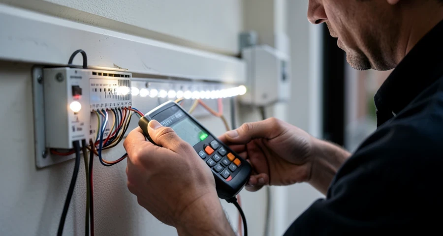 LED decorativo fachada: Manutenção: como a fachada fica após 2, 5 e 10 anos