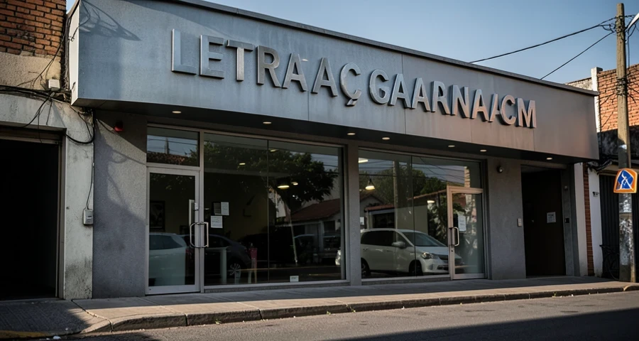 letra caixa galvanizada: Galvanizado vs. acrílico vs. ACM: quando usar cada um