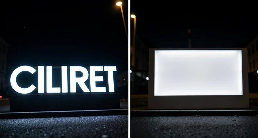 placa ACM fachada: O papel da iluminação na visibilidade noturna