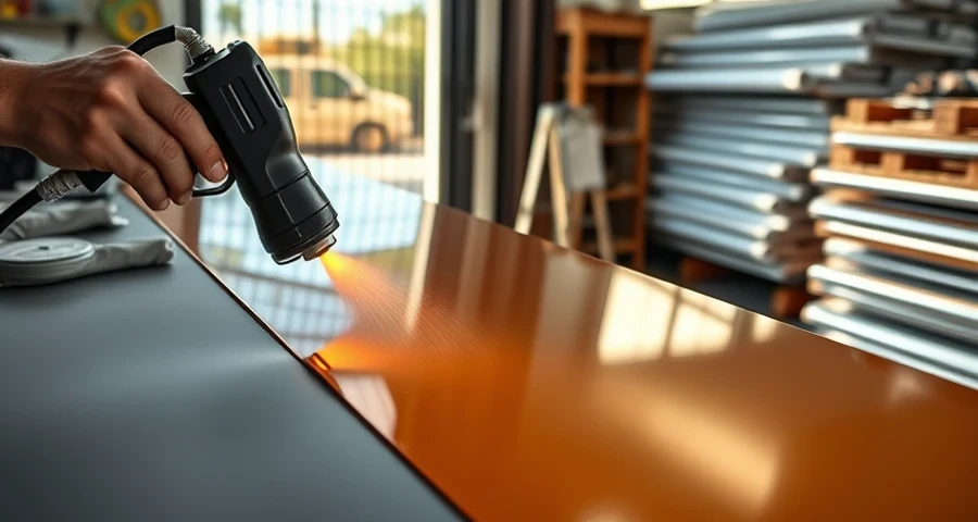 Material de vinil — especificação que importa mesmo — portão adesivado