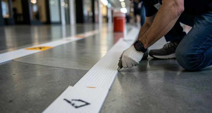 wayfinding acessível NBR 9050: Materiais que melhor atendem sinalização acessível