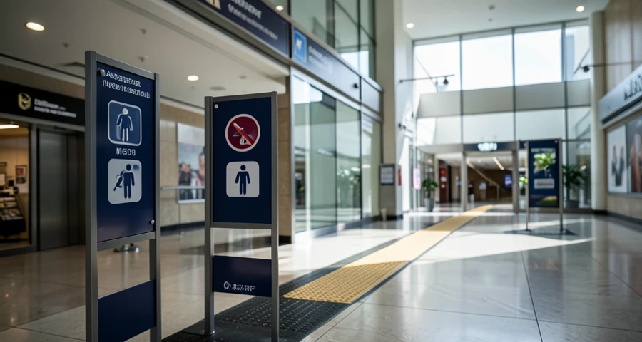 wayfinding acessível NBR 9050: Normas municipais que ampliam a exigência (além da NBR 9050)